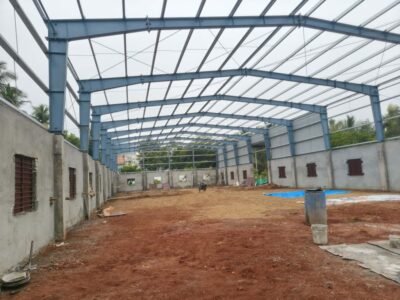 Industrial Warehouse & Production Facility – PEB Structure