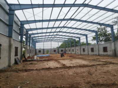Industrial Warehouse & Production Facility – PEB Structure