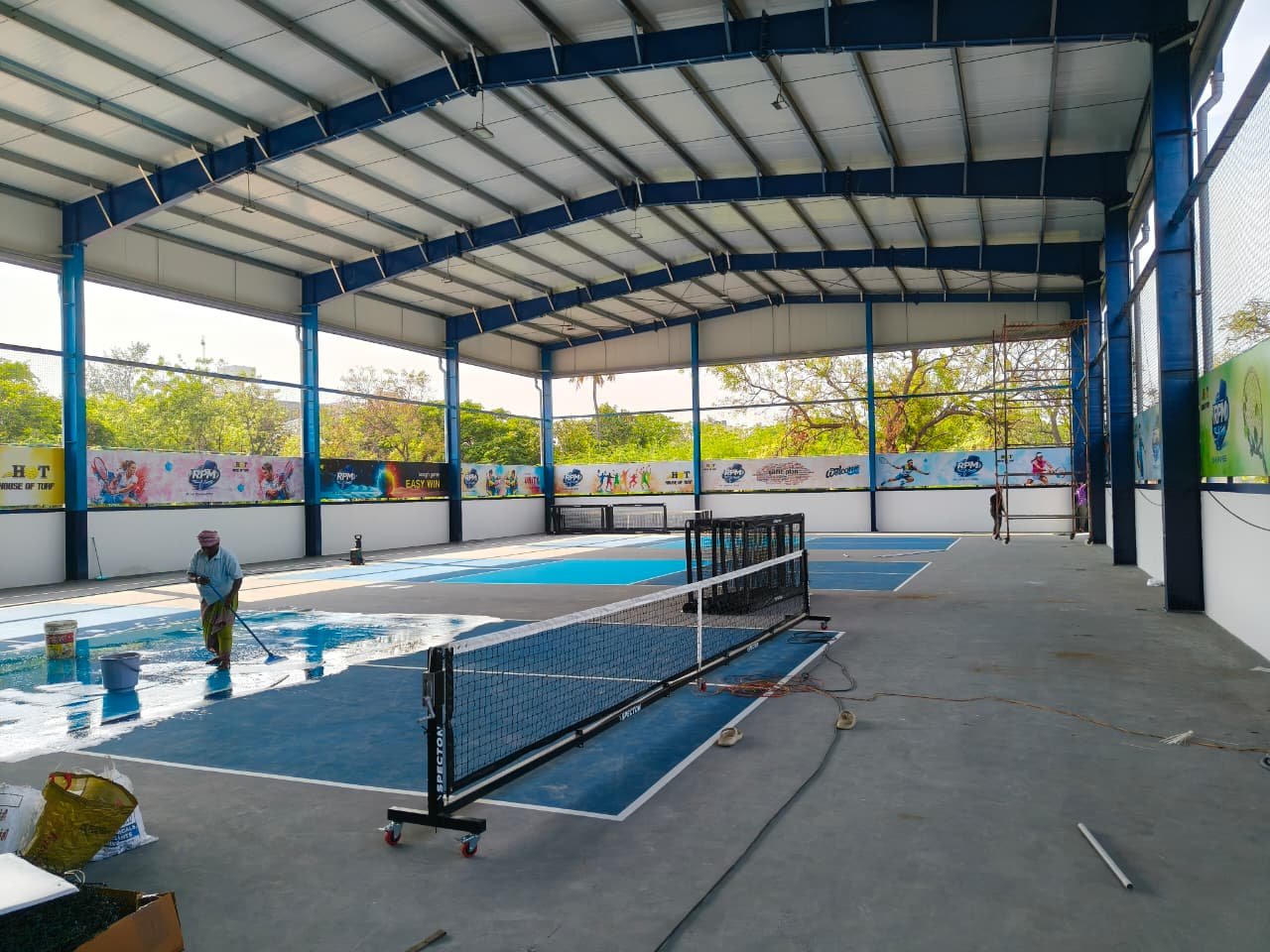 Industrial warehouse steel frame - Vedha Structures Coimbatore